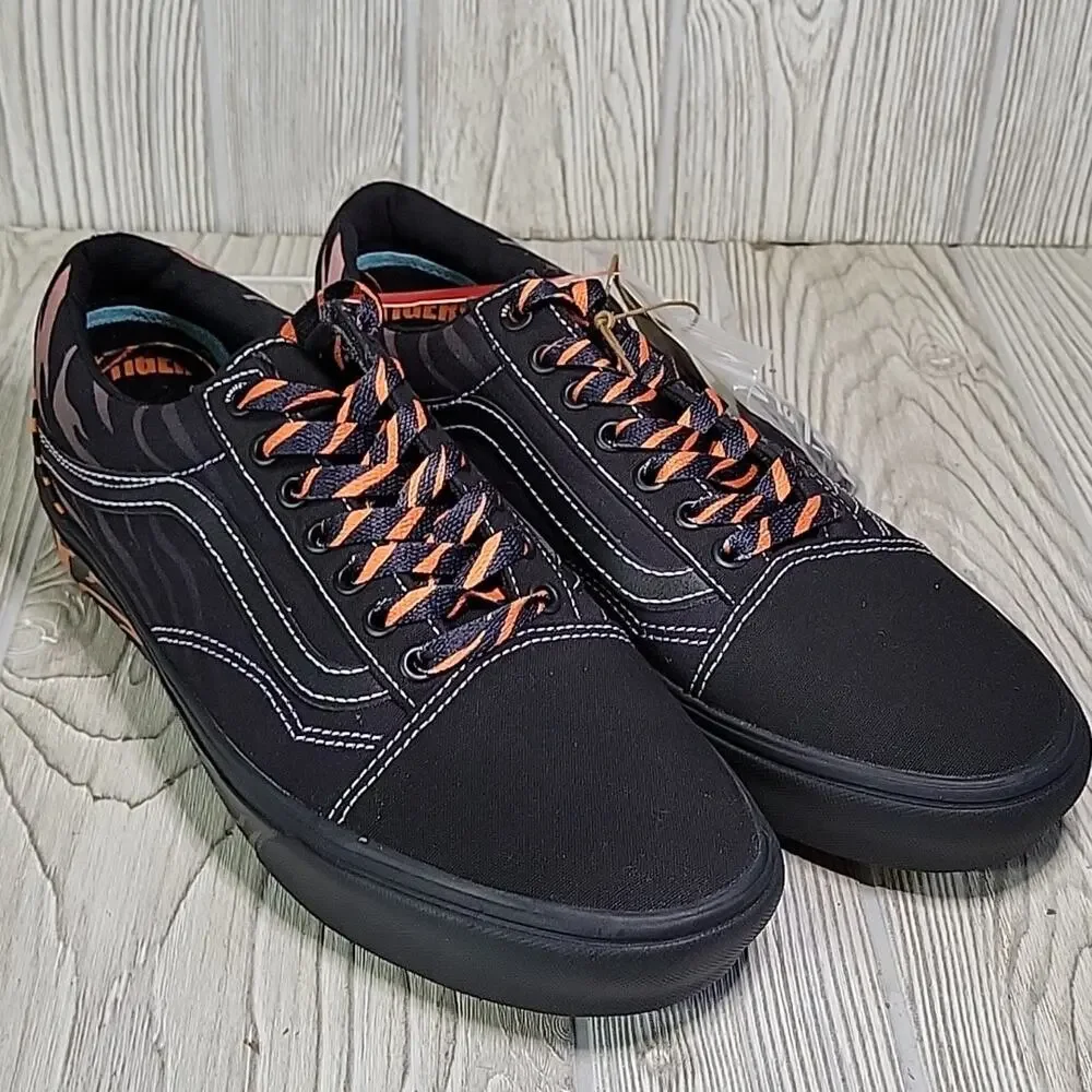 Vans ComfyCush Old Skool Tiger Discovery Project Cat Mens Size 9.5 Womens 11 NEW